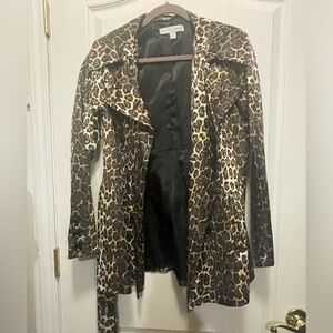 Zebra print stylish Coat